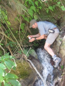 Natural spring in Haiti, 2011
