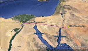 Moses Egypt to Midian