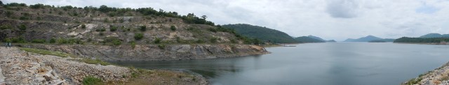 Akosombo Dam and Lake Volta in Ghana